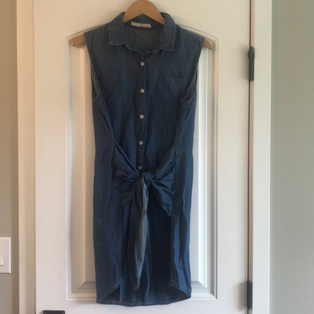 Denim Shirt Dress